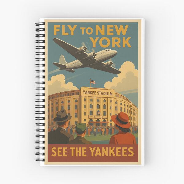 Item preview, Vintage Yankee Stadium Travel Poster – Retro New York Baseball Wall Art – Art Deco Sports Memorabilia Print designed and sold by WhisperFrame.