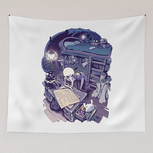 Item preview, Hollow Knight – Iselda’s Map Shop (Dirtmouth Cartographer Illustration) designed and sold by gringoods.