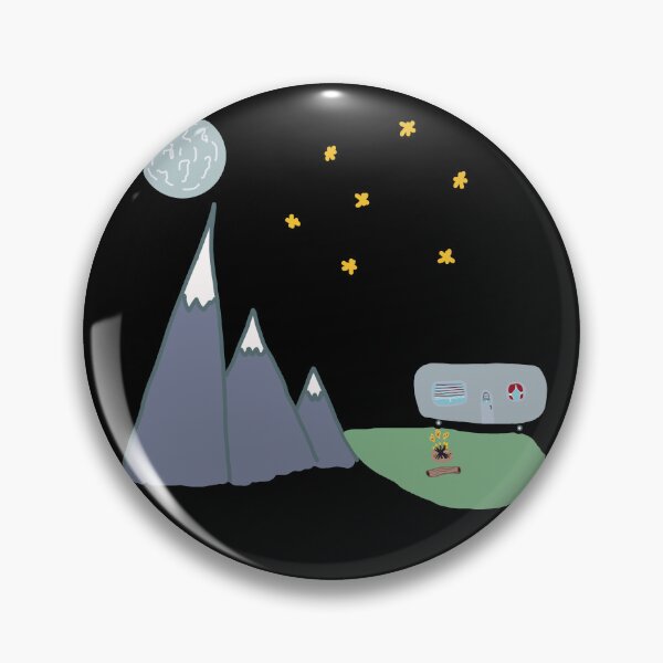 Item preview, Camp Fire Under the Moonlit Sky designed and sold by RepeatCandy.