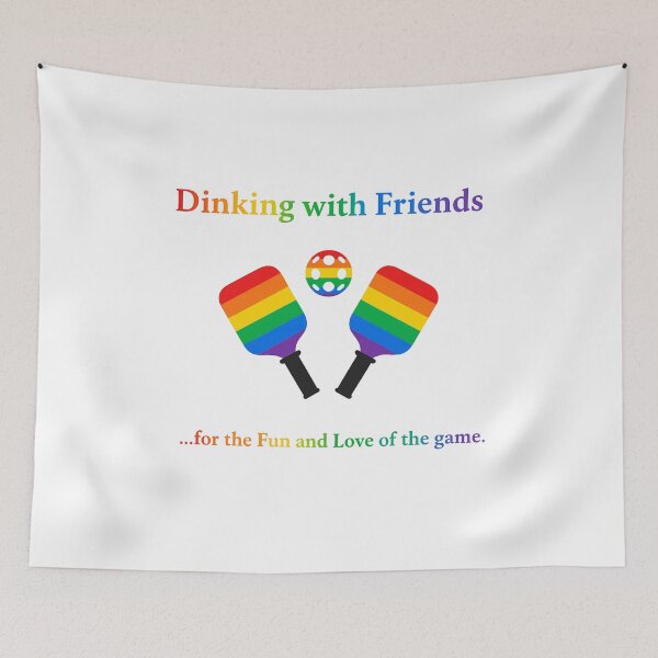 Item preview, Pride Dinking with Friends  designed and sold by Picklenut1969.