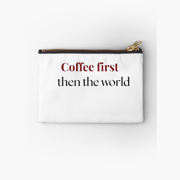 Item preview, Coffee First Then the World designed and sold by Omarmadani.