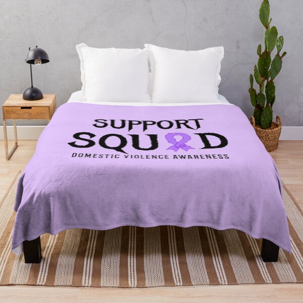 Item preview, Support Squad Domestic Violence Awareness designed and sold by 87-Aesthetics.