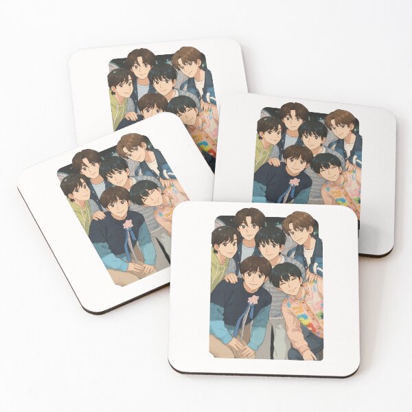 Item preview, NCT WISH Name Cartoon illustration Collage K-pop Group designed and sold by AJUNICE STUDIO.