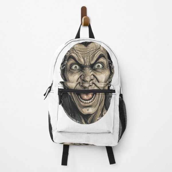 Item preview, Maniacal Scream Face — Gritty Comic Portrait (Dark Art Illustration) designed and sold by Feel It All Club.