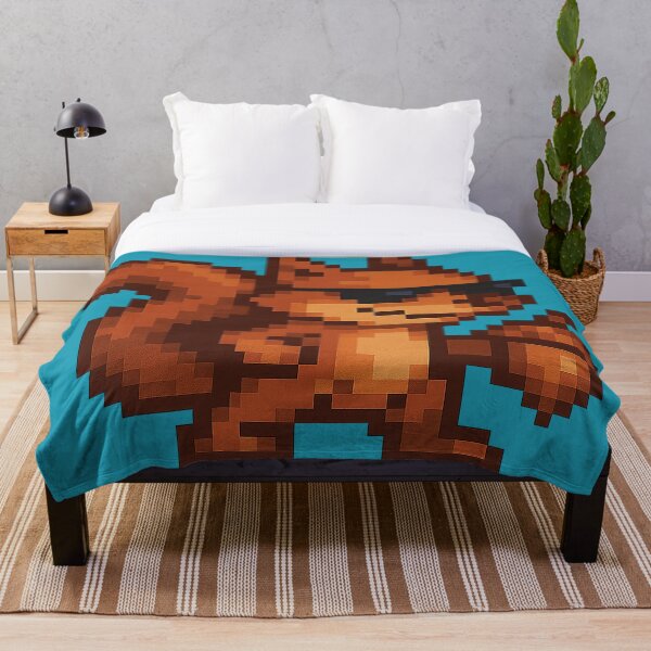 Aperçu de l'œuvre Écureuil secret – Héros rétro pixel créée et vendue par SecretSquirrellDesigns.