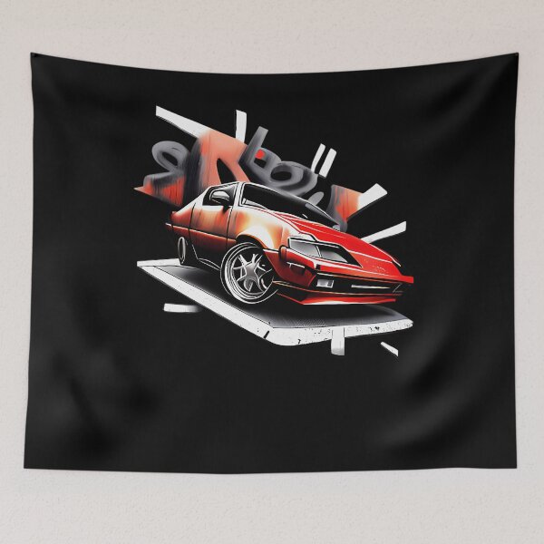 Item preview, Car Graffiti 506 designed and sold by BURLEWMARYSHOP.