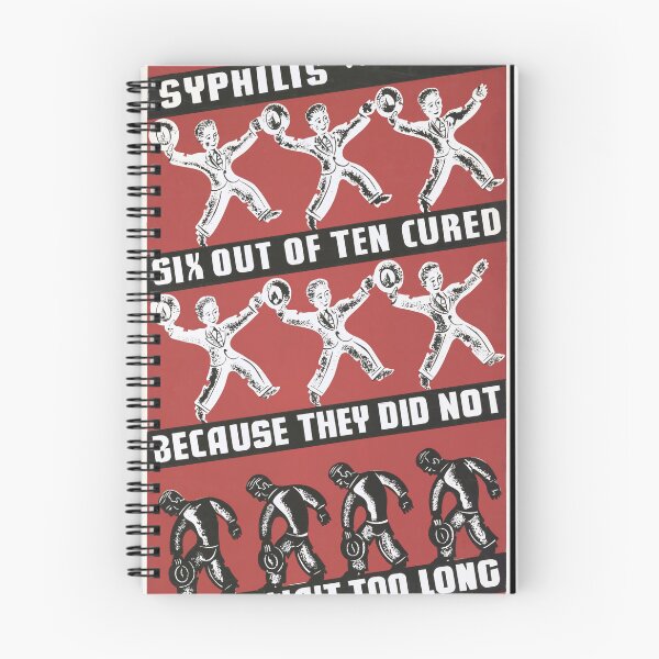 Item preview, Vintage Syphilis Awareness Poster | Mid-20th Century Public Health Art | Bold Colors & Urgent Message | Educational Wall Art designed and sold by artofuniverse.