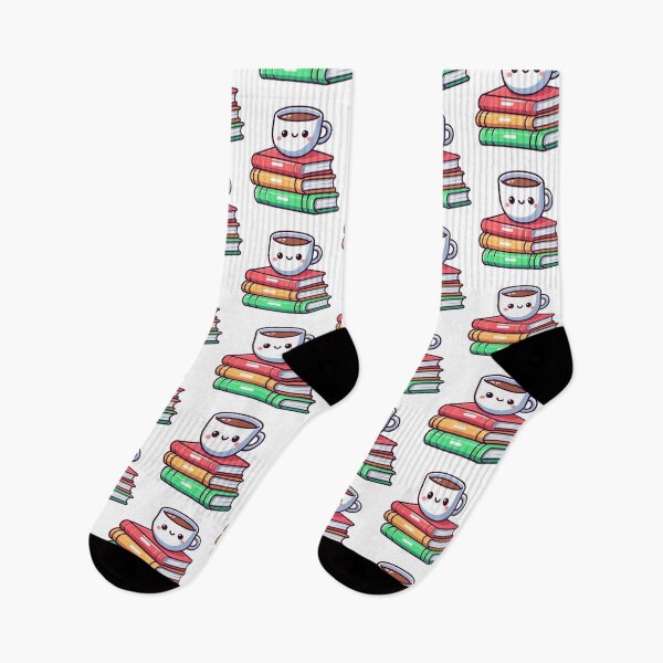 Item preview, Cute Coffee Cup and Books – Kawaii Study Buddy Design designed and sold by Coffee Lifestyle.