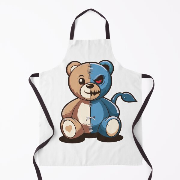 Item preview, Cute but Dangerous Teddy Bear – Vector Art designed and sold by Vextura.