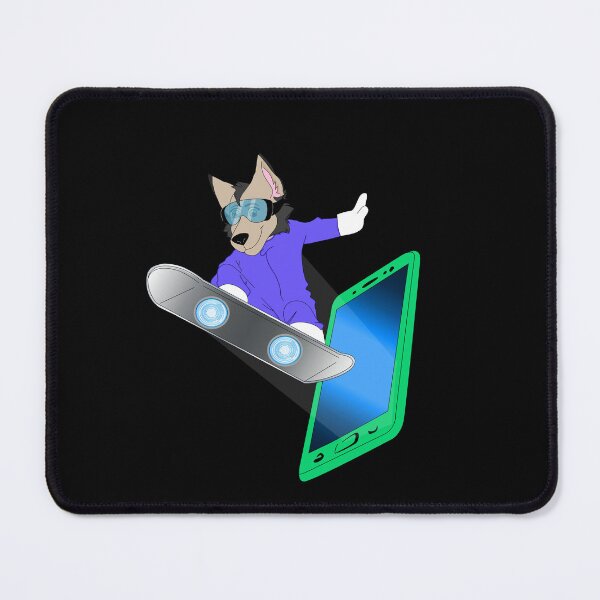Item preview, Snowboarder Jumping from Phone designed and sold by AdrianaOliveira.