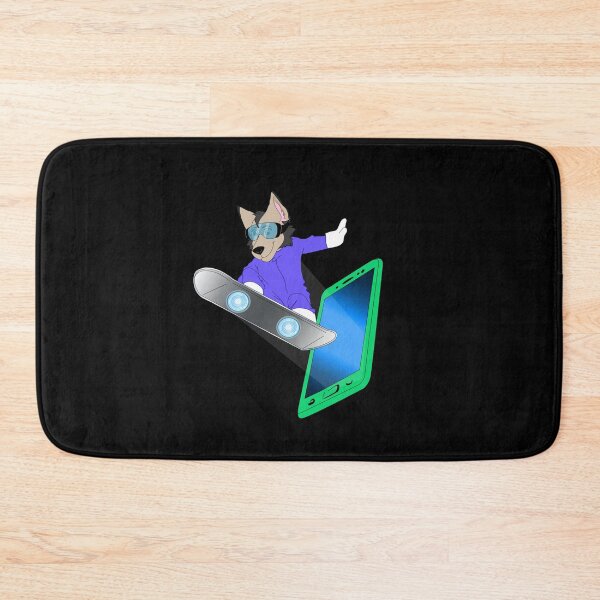 Item preview, Snowboarder Jumping from Phone designed and sold by AdrianaOliveira.