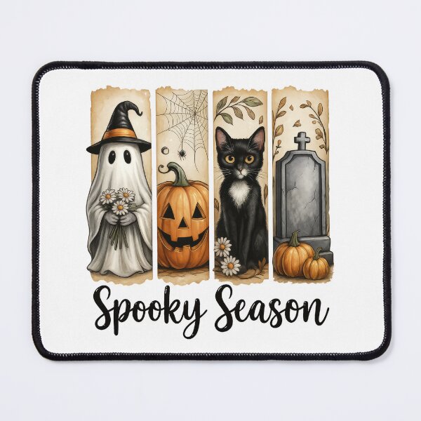 Item preview, Spooky Season Brush Lettering Design designed and sold by CleanDecor.