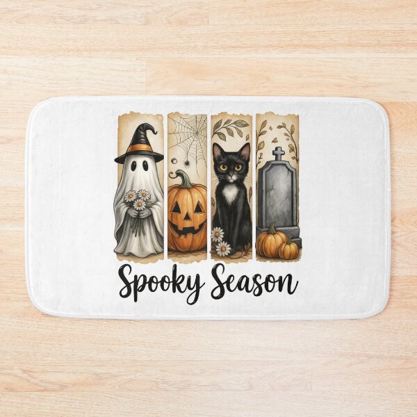 Item preview, Spooky Season Brush Lettering Design designed and sold by CleanDecor.