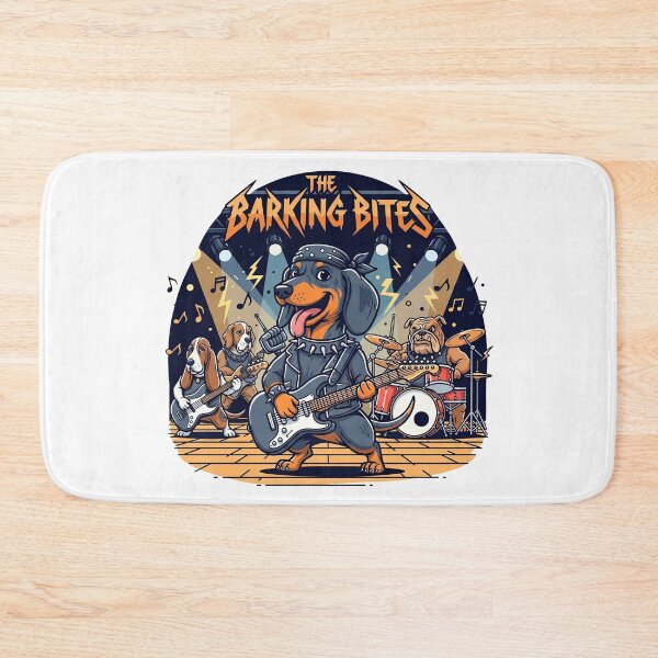 Item preview, The Barking Bites – Rock ’n’ Roll Dogs Unleashed designed and sold by CARPIO Creations.