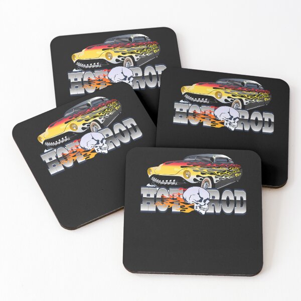 Item preview, Car Skull Hot Rod Flame Muscle Car 394 designed and sold by BURLEWMARYSHOP.