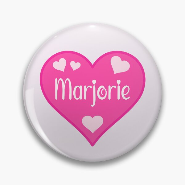 Item preview, Marjorie Name Pink Heart  designed and sold by Jeallan Designs.