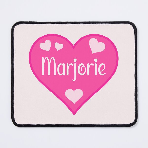 Item preview, Marjorie Name Pink Heart  designed and sold by Jeallan Designs.