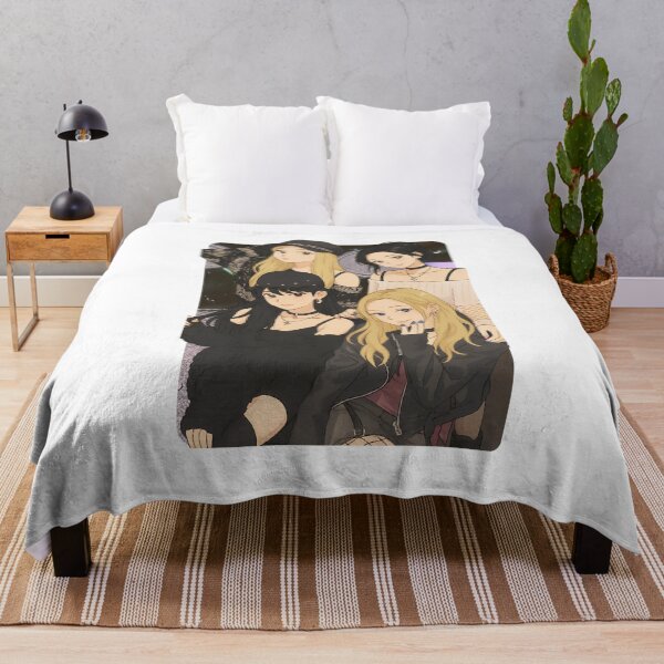 Item preview, Aespa Cartoon Illustration Group Members Kpop Collage Design designed and sold by HELL0WBELLO.