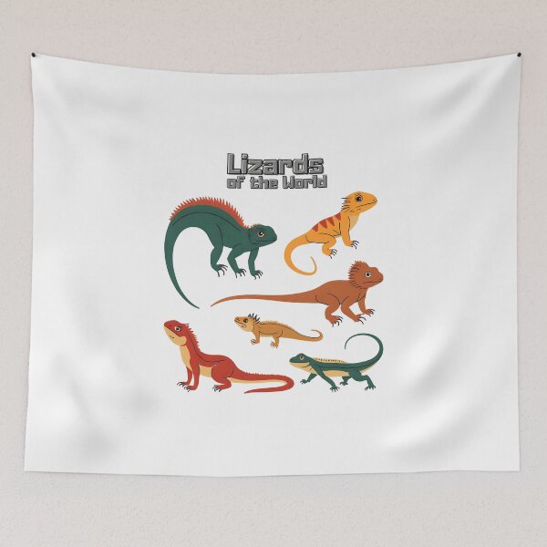 Item preview, Lizards of the World T-Shirt | Reptile Lover Herpetology Wildlife Tee, Funny Shirt, Valentine Shirt gift, Valentine Day Cut File designed and sold by GAIDREDA.