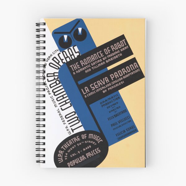 Item preview, 1930s American Graphic Art | WPA Federal Music Project Poster | Bold Geometric Opera Design & Modernist Aesthetic Decor designed and sold by artofuniverse.