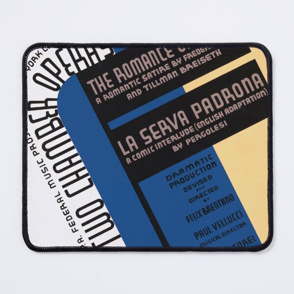 Item preview, 1930s American Graphic Art | WPA Federal Music Project Poster | Bold Geometric Opera Design & Modernist Aesthetic Decor designed and sold by artofuniverse.