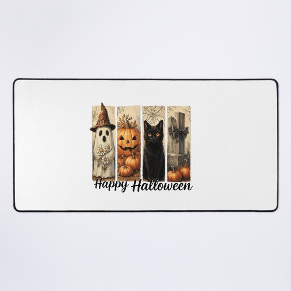 Item preview, Happy Halloween Brush Lettering Design designed and sold by CleanDecor.