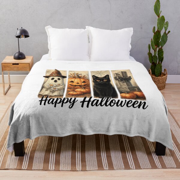 Item preview, Happy Halloween Brush Lettering Design designed and sold by CleanDecor.