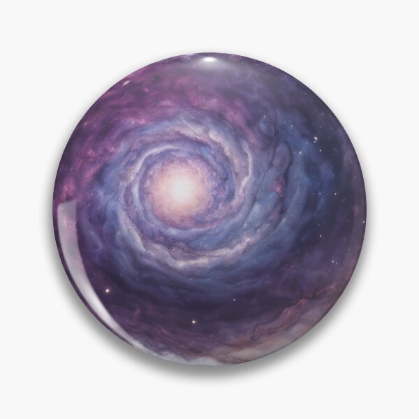 Item preview, Purple Spiral Galaxy in Space designed and sold by AdrianaOliveira.