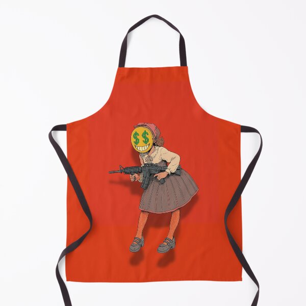 Item preview, Money Face Girl with Rifle Pop Surrealism designed and sold by Zumansen.