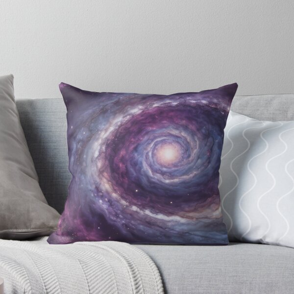 Item preview, Purple Spiral Galaxy in Space designed and sold by AdrianaOliveira.