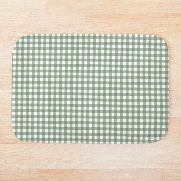 Aperçu de l'œuvre Motif vichy vert et blanc créée et vendue par Karf  ..
