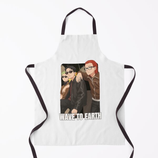 Item preview, Wave to Earth Name Cartoon Illustration Group Members Kpop Collage Design designed and sold by HELL0WBELLO.