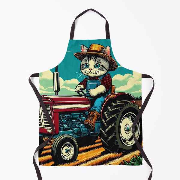 Item preview, Cute farmer cat designed and sold by Dogandesighn.