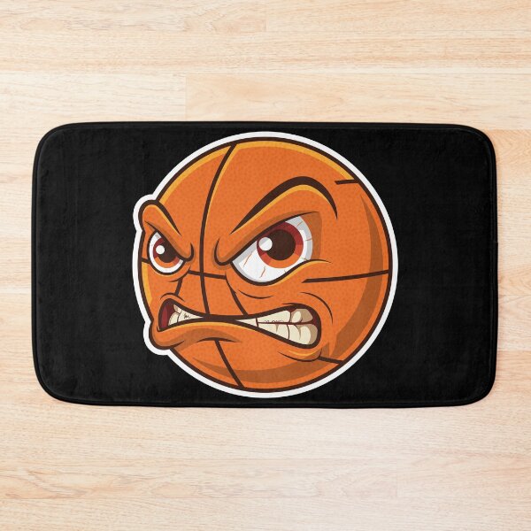 Item preview, Angry Basketball Ball – Fierce Sports Mascot Design designed and sold by Vextura.