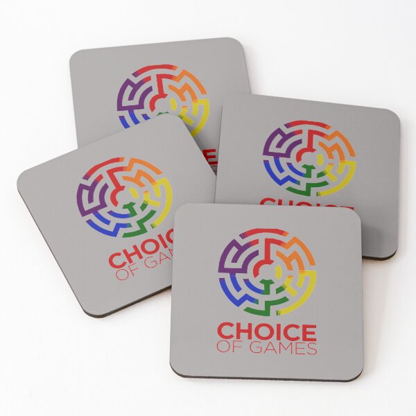 Item preview, CHOICE-OF-GAMES-RAINBOW-LETTER-LOGO designed and sold by ThomasPRodrigu.