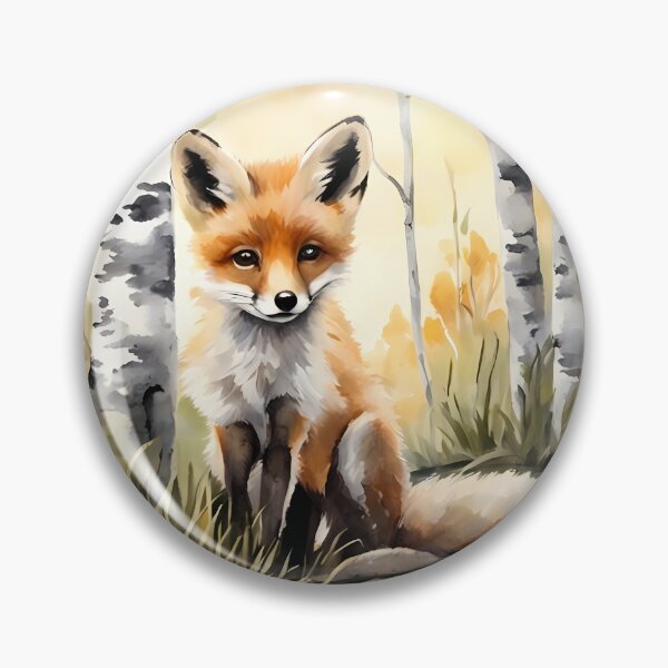 Item preview, Young Red Fox by Creek designed and sold by CalmnessbyChoice.