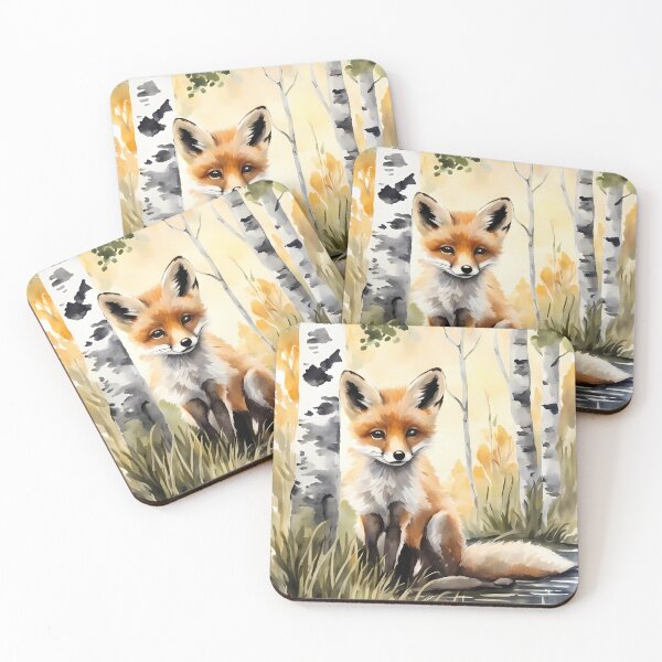 Item preview, Young Red Fox by Creek designed and sold by CalmnessbyChoice.