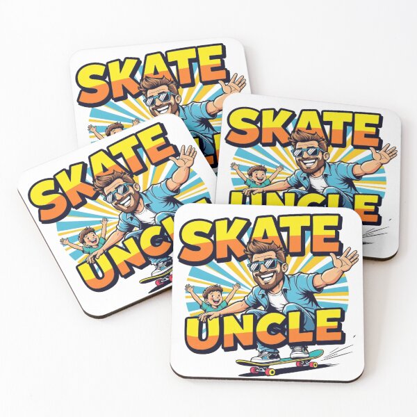 Item preview, Skate Uncle – The coolest board rider designed and sold by ClairesGarden.
