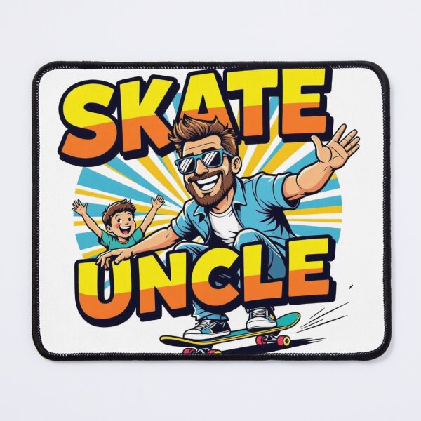 Item preview, Skate Uncle – The coolest board rider designed and sold by ClairesGarden.