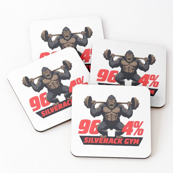 Item preview, 96.4% Silverback Gorilla Gym T-Shirt | Funny Strength Training Workout Tee, Funny Shirt, Valentine Shirt gift, Valentine Day Cut File designed and sold by GAIDREDA.