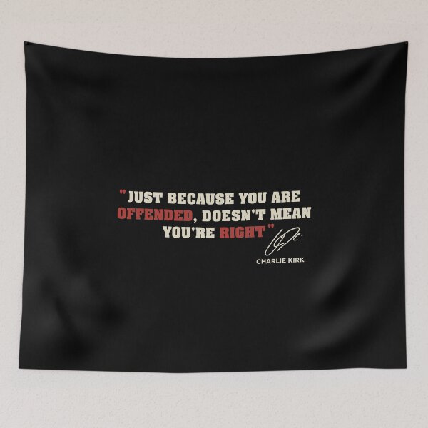 Item preview, El hecho de que te sientas ofendido no significa que tengas razón Charlie Kirk designed and sold by gear-posters.