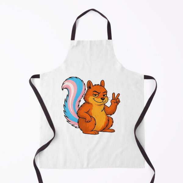 Item preview, Proud Trans Rights Squirrel designed and sold by SecretSquirrellDesigns.