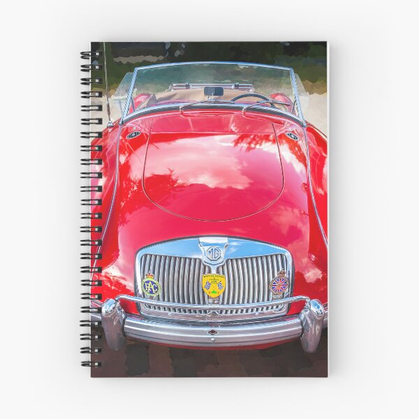 Aperçu de l'œuvre 1960 ROUGE MGA 1600 Cabriolet x101 créée et vendue par RichFrancoCars.