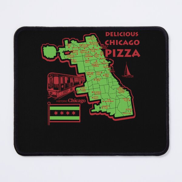Item preview, Delicious Historic Chicago Pizza designed and sold by hawxbsoleyz.