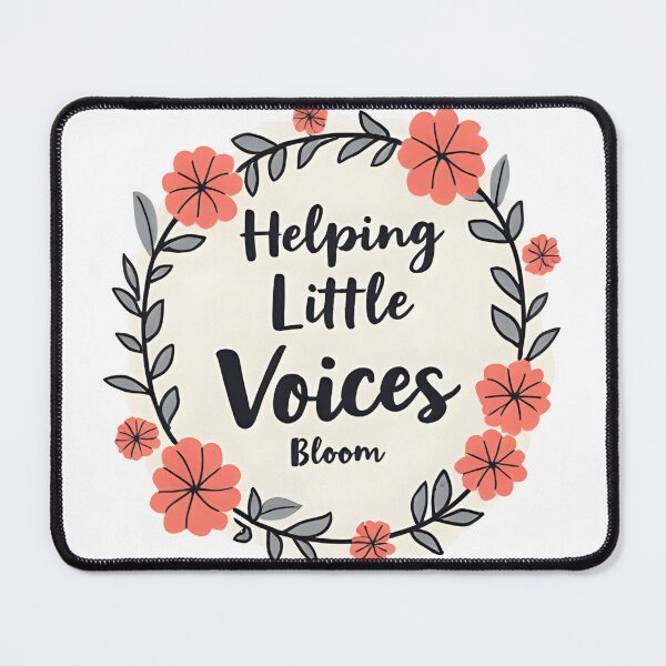 Item preview, Helping Little Voices Bloom Speech Therapy T-Shirt | SLP & Therapist Appreciation Tee,Funny Shirt, Valentine Shirt gift designed and sold by GAIDREDA.