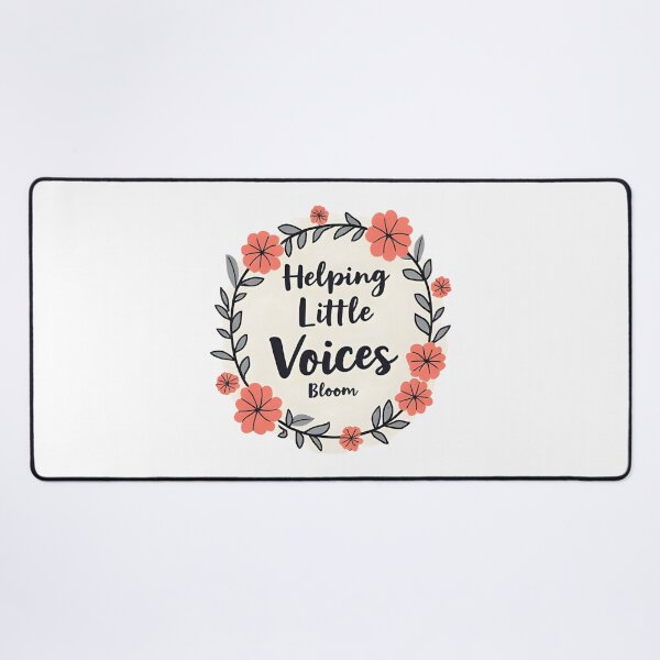 Item preview, Helping Little Voices Bloom Speech Therapy T-Shirt | SLP & Therapist Appreciation Tee,Funny Shirt, Valentine Shirt gift designed and sold by GAIDREDA.