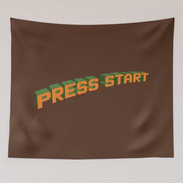 Item preview, PRESS START – Retro Pixel Arcade Vector Design designed and sold by Vextura.