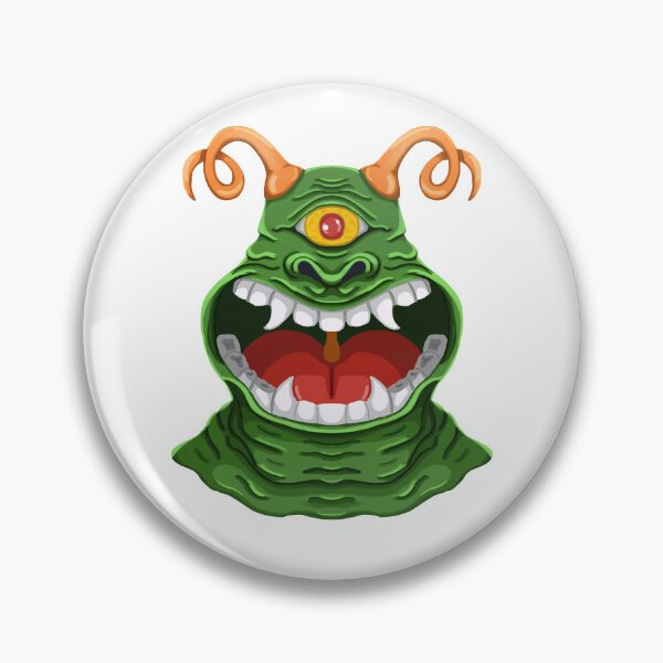 Item preview, One-eyed green monster designed and sold by BonJustSells.