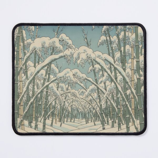 Item preview, Bamboo Grove - Japanese Winter Scenes designed and sold by ZenLibrary.