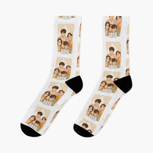 Item preview, DAY6 Name Cartoon Illustration Group Members Kpop Collage Design designed and sold by HELL0WBELLO.